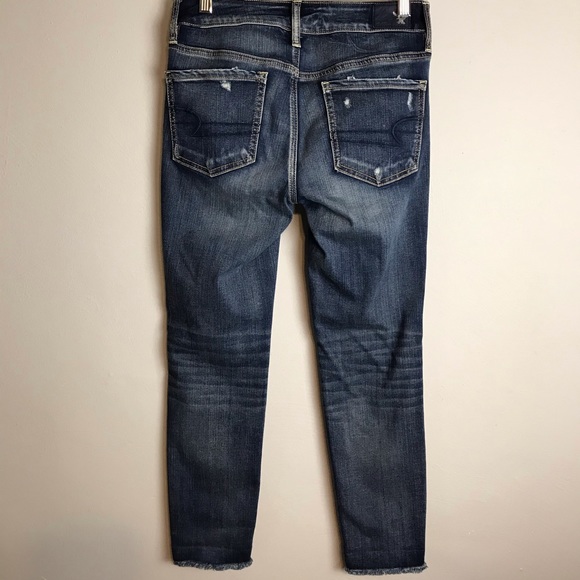 American Eagle Jegging Crop Size 4 R - Picture 2 of 4